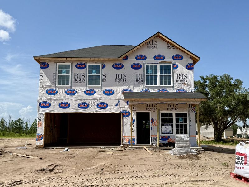 In-progress construction of a new home in Tibet Road at Sassafras, Allenhurst, GA (Image 4). In-progress construction of a new home in Tibet Road at Sassafras, Allenhurst, GA (Image 4).
