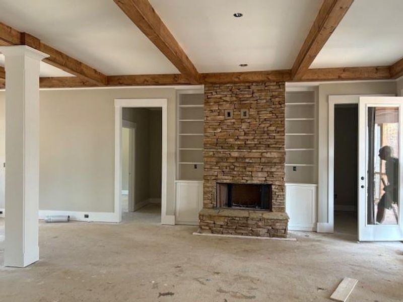 In-progress construction of a new home in , Jasper, GA (Image 8).