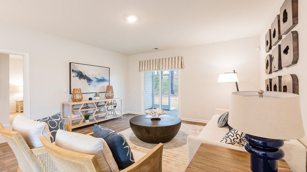 Furnished interior view inside a new home in Pine Hills at Cane Bay, Summerville (Image 12).