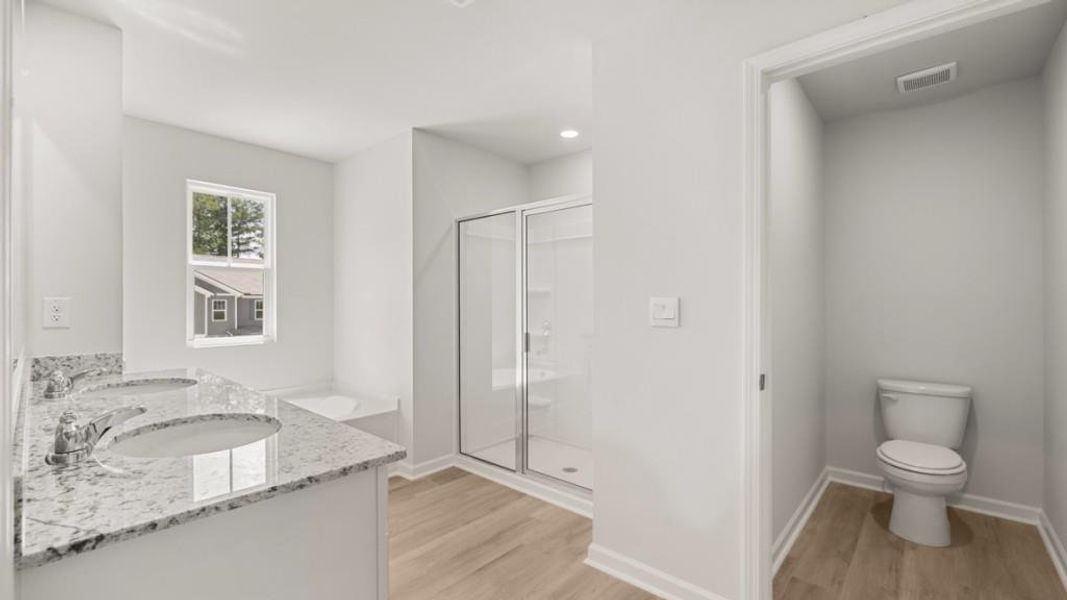 Furnished interior view inside a new home in South Wind, Union City (Image 4).