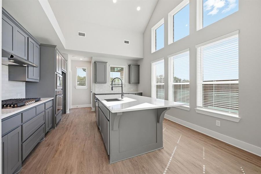 Furnished interior view inside a new home in Bel Air Village: 40ft. lots, Sherman (Image 7).