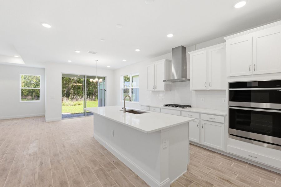Furnished interior view inside a new home in Tamarack at Two Rivers, Zephyrhills (Image 7).