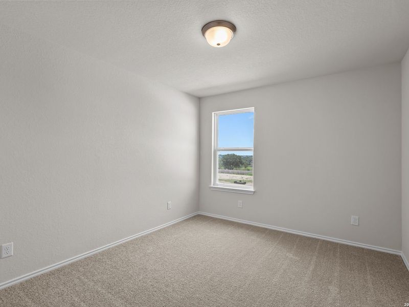 Spacious, unfurnished interior of a new home in Meadows at Oak Creek, San Antonio (Image 31).