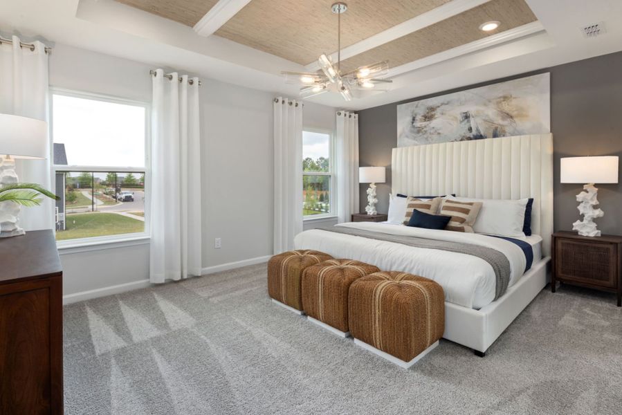 Furnished interior view inside a new home in Everton, Durham (Image 9).