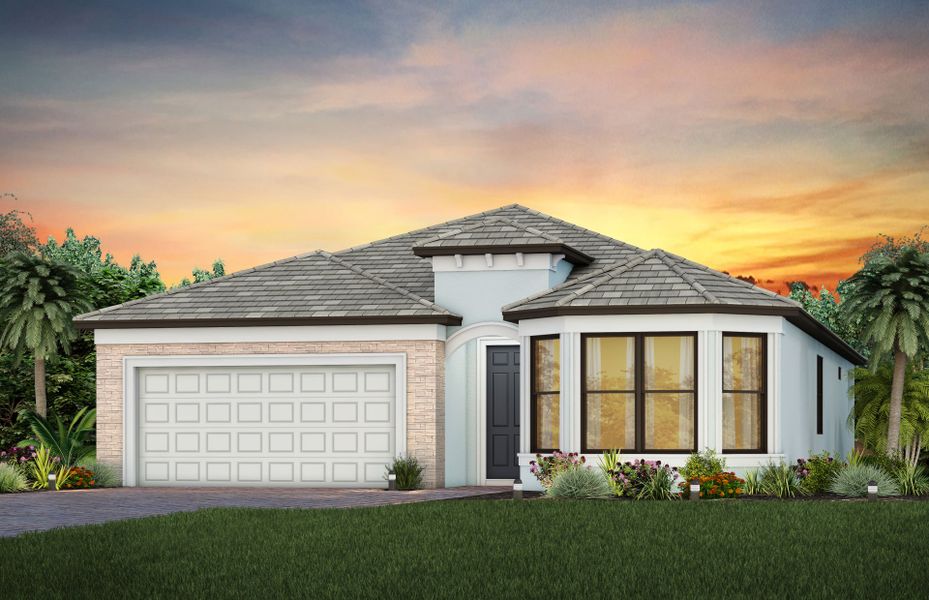 Exterior FM3 with optional stone