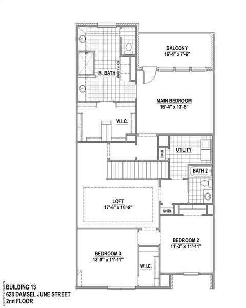 2nd Level Floor Plan