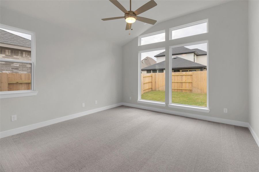 Spacious, unfurnished interior of a new home in Midline, Webster (Image 21).