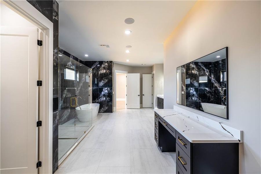 Furnished interior view inside a new home in , Dacula (Image 26).