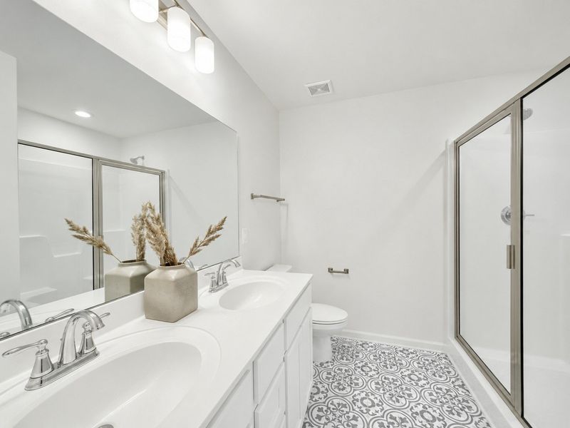 Furnished interior view inside a new home in Wheatfield, Shelbyville (Image 6).