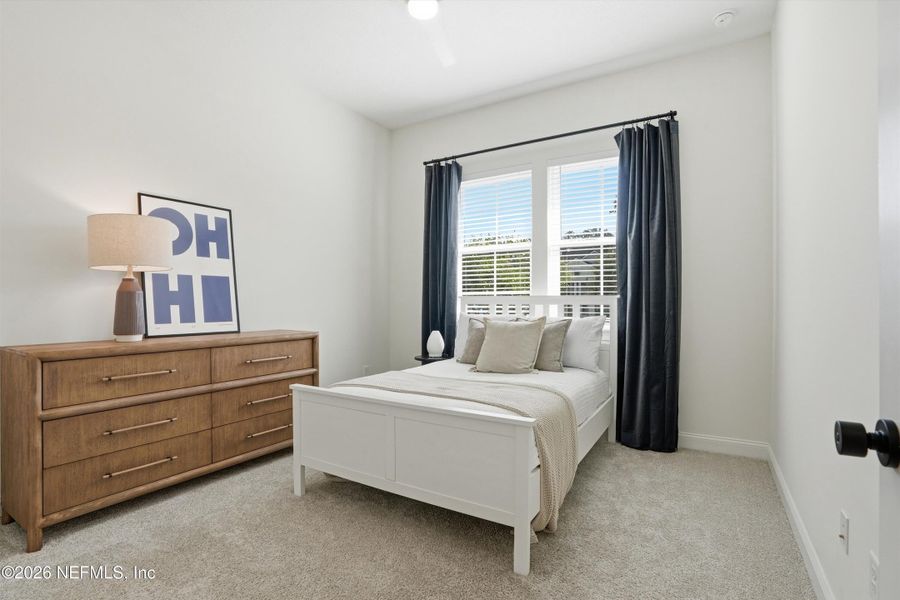 Furnished interior view inside a new home in Palm Crest at Seabrook, Ponte Vedra (Image 41).
