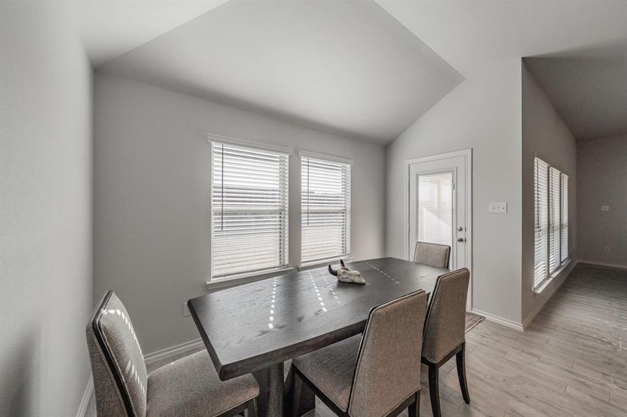 Furnished interior view inside a new home in Stone Eagle, Azle (Image 32).