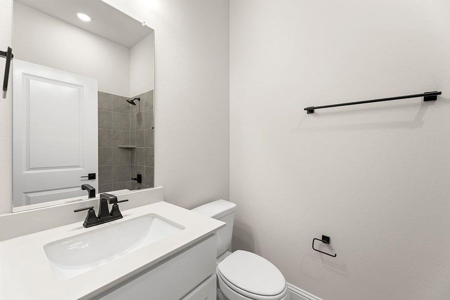 Furnished interior view inside a new home in Walden Pond, Forney (Image 16).