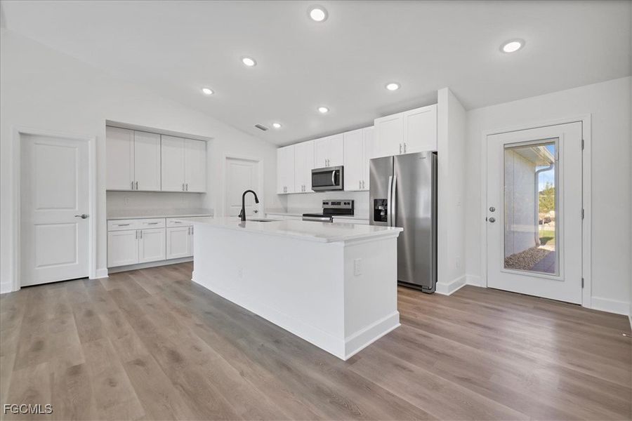 Furnished interior view inside a new home in Cape Coral, Cape Coral (Image 9). Furnished interior view inside a new home in Cape Coral, Cape Coral (Image 9).