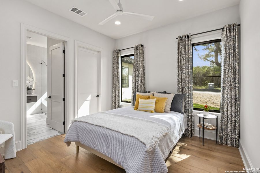Furnished interior view inside a new home in , San Antonio (Image 4).