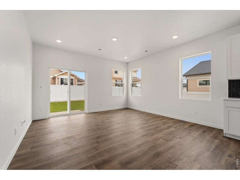 Spacious, unfurnished interior of a new home in Union Colony West, Greeley (Image 12). Spacious, unfurnished interior of a new home in Union Colony West, Greeley (Image 12).