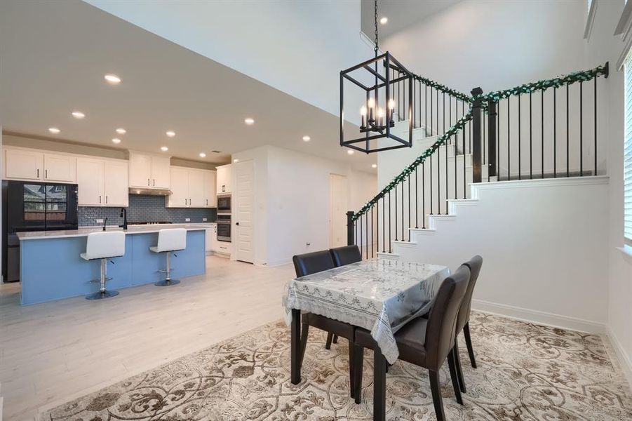 Furnished interior view inside a new home in , Fate (Image 10). Furnished interior view inside a new home in , Fate (Image 10).