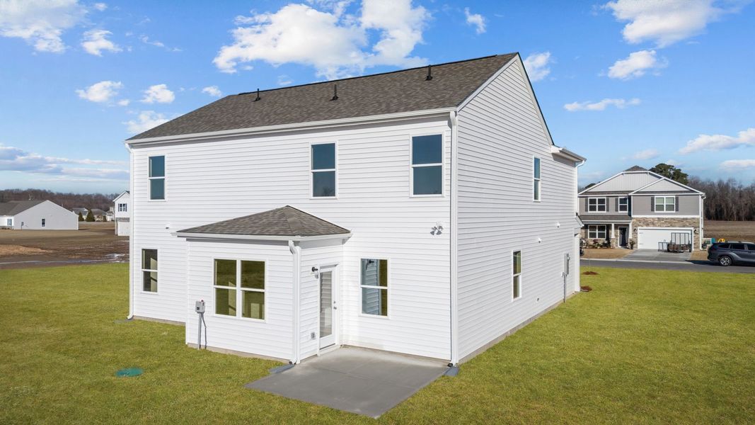 Exterior details and patio area of a home in Dail Farm, Farmville (Image 22).