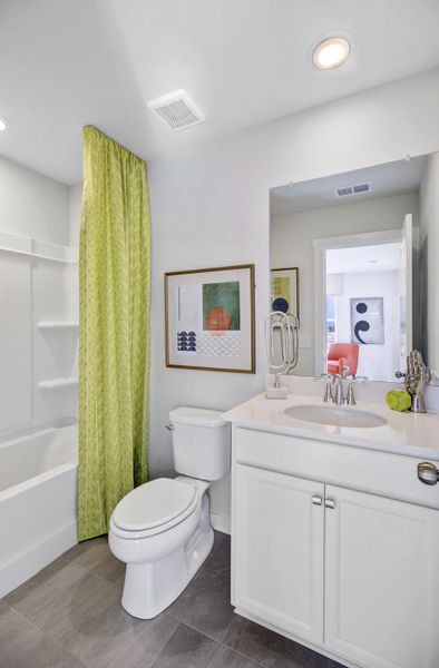 Furnished interior view inside a new home in , Johns Island (Image 24).