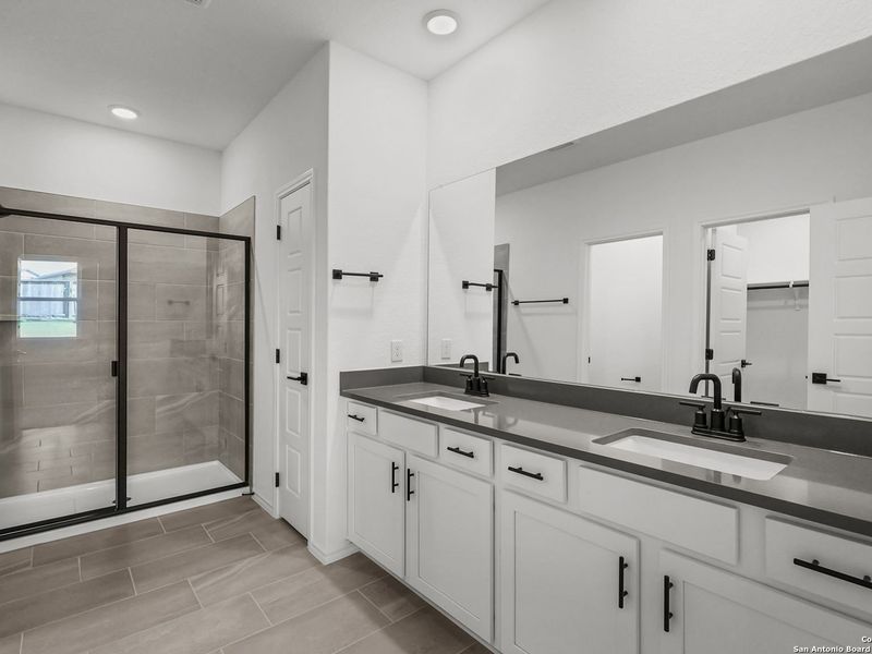 Furnished interior view inside a new home in Comanche Ridge, San Antonio (Image 15).