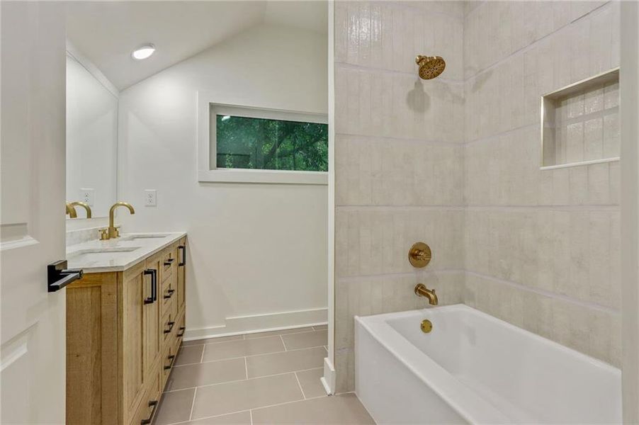 Furnished interior view inside a new home in , Marietta (Image 9).