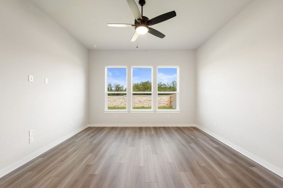 Spacious, unfurnished interior of a new home in Lagos Reserve, Manor (Image 37). Spacious, unfurnished interior of a new home in Lagos Reserve, Manor (Image 37).