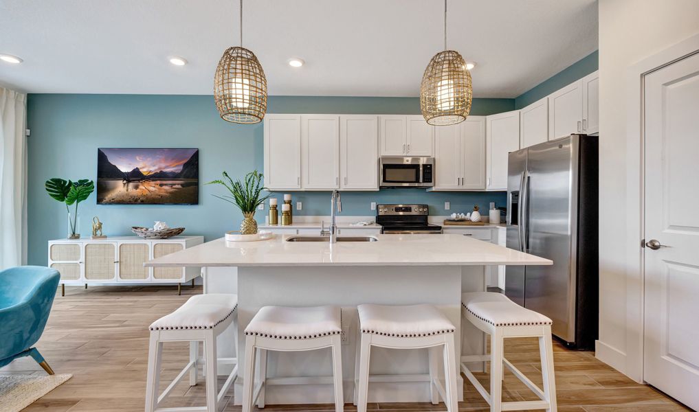 Stunning kitchen with island