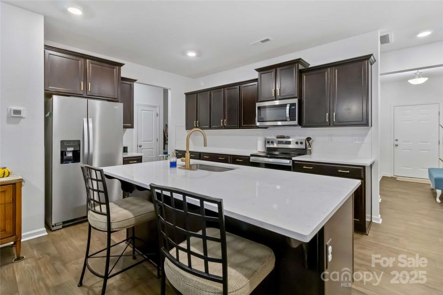 Furnished interior view inside a new home in , York (Image 9).
