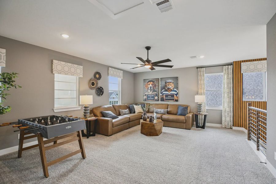 Furnished interior view inside a new home in Nolina, Georgetown (Image 14).