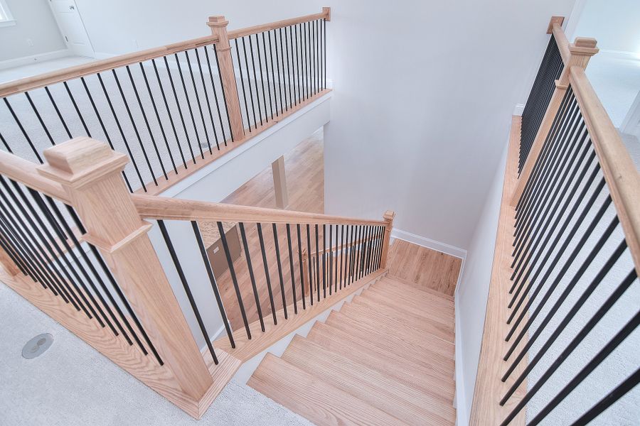 Representative unfurnished interior of a home built from the St Andrews by Greybrook Homes in Edmunds Farm, Clover (Image 51).