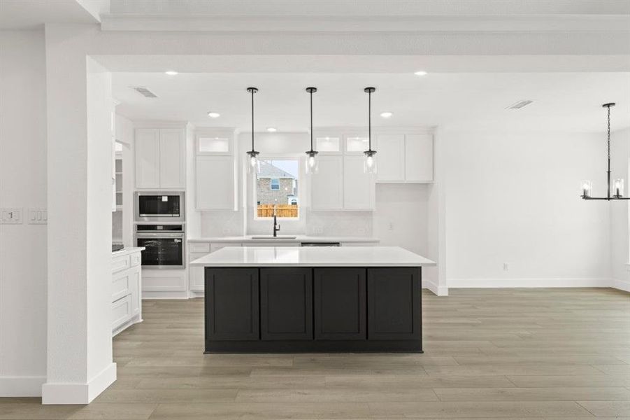Furnished interior view inside a new home in Grayhawk Addition, Forney (Image 7).