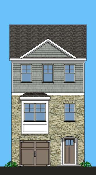 Representative rendering of the exterior for the Bordeaux by Rocklyn Homes (Image 1). Representative rendering of the exterior for the Bordeaux by Rocklyn Homes (Image 1).