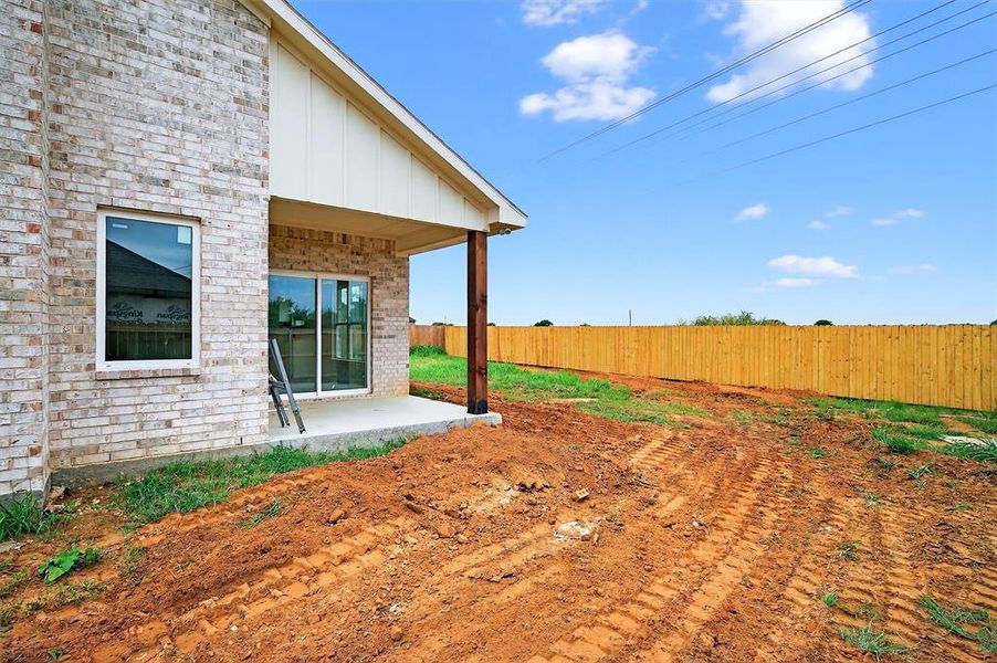Front exterior of a new home in , Callisburg, TX, highlighting curb appeal (Image 14).