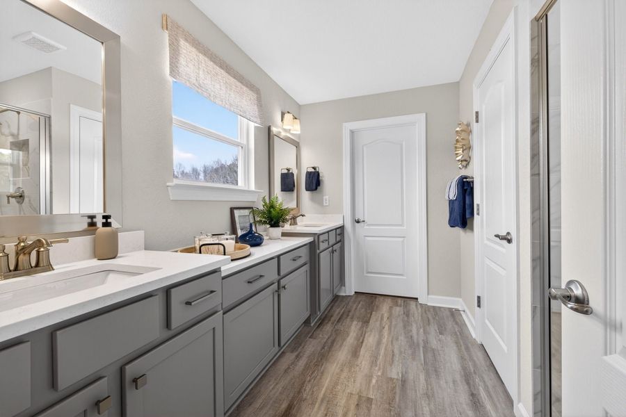 Representative furnished interior of a home built from the The Poppy by Chesapeake Homes in The Farm at Neill's Creek, Lillington (Image 21).