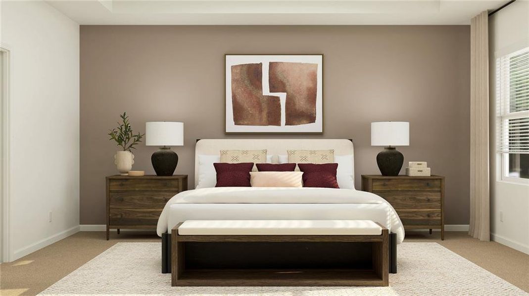 Furnished interior view inside a new home in Bridgewalk: Executive Collection, St. Cloud (Image 23). Furnished interior view inside a new home in Bridgewalk: Executive Collection, St. Cloud (Image 23).