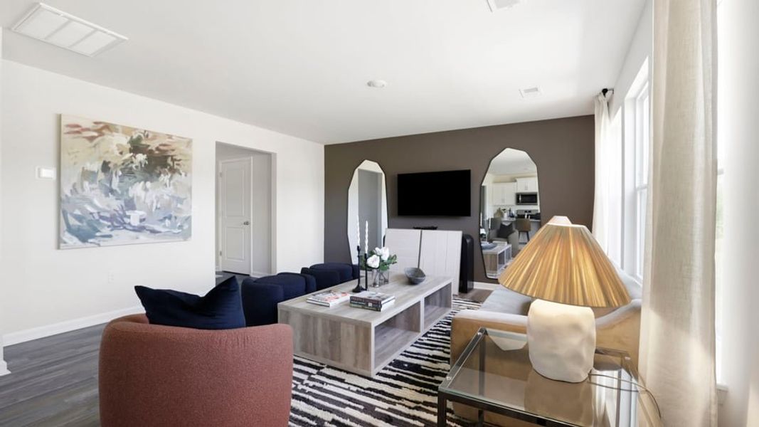 Furnished interior view inside a new home in Seneca Falls, Seneca (Image 10).