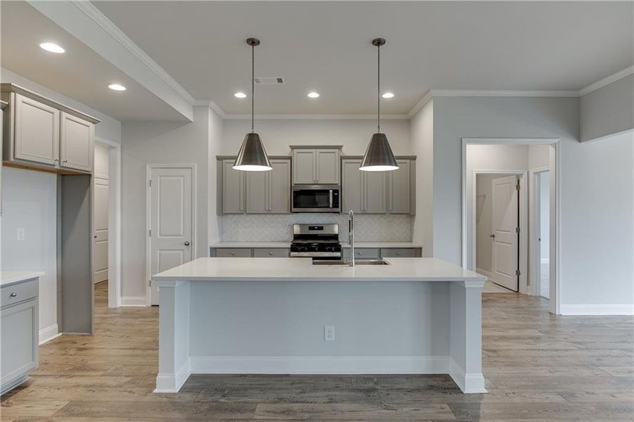 Furnished interior view inside a new home in , Jefferson (Image 9).