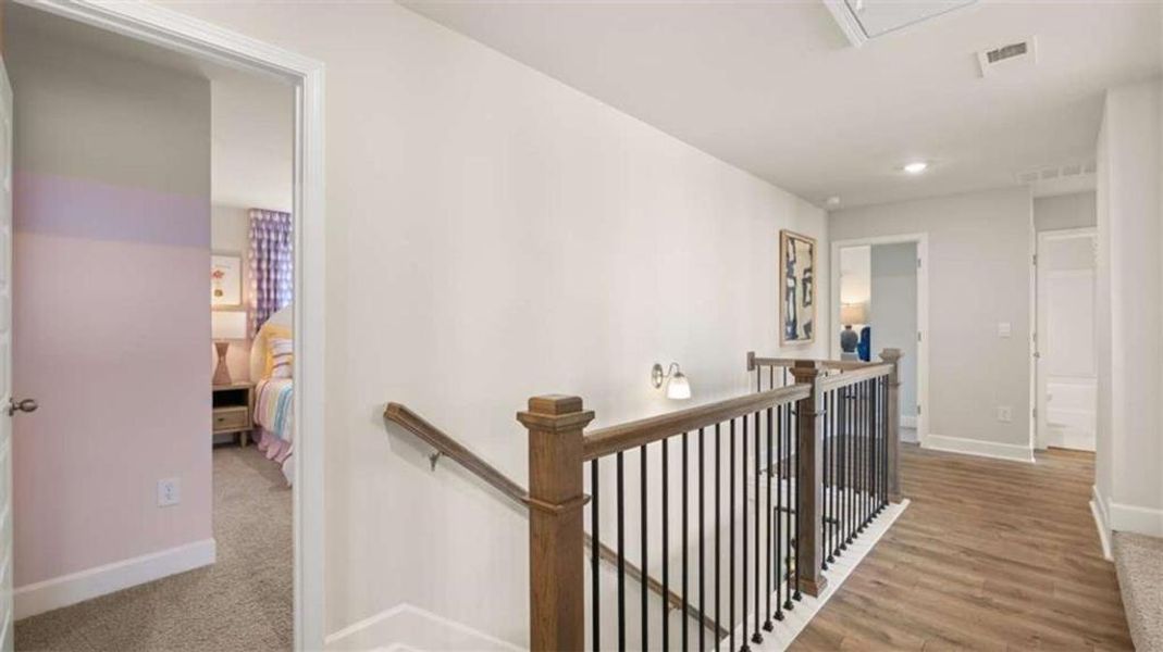 Furnished interior view inside a new home in Evergreen Crossing, Locust Grove (Image 9).