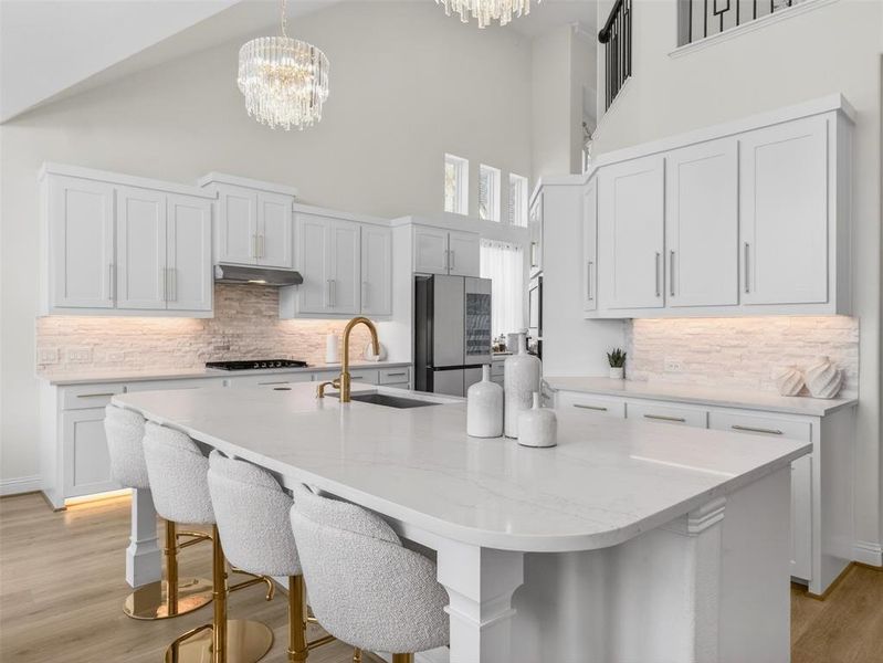 Furnished interior view inside a new home in , Wylie (Image 19).