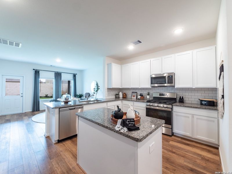 Furnished interior view inside a new home in Willow View, Converse (Image 3).
