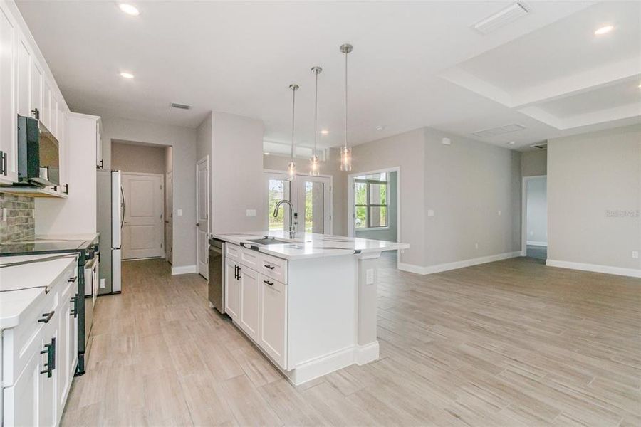 Furnished interior view inside a new home in , Port Charlotte (Image 12). Furnished interior view inside a new home in , Port Charlotte (Image 12).