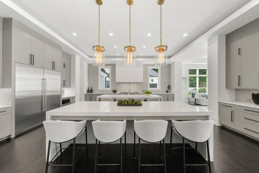 Furnished interior view inside a new home in , Sandy Springs (Image 16).
