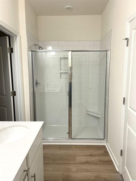 Furnished interior view inside a new home in Edgefield, Loris (Image 6).