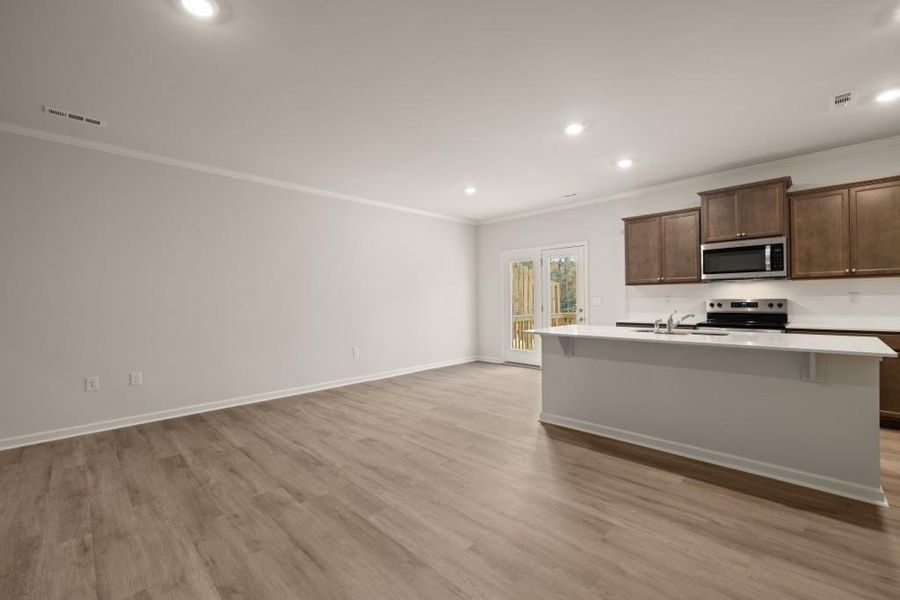 Furnished interior view inside a new home in Hughes Court, Dawsonville (Image 8).