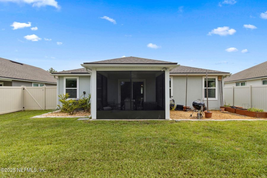 Exterior details and patio area of a home in River Glen, Yulee (Image 22). Exterior details and patio area of a home in River Glen, Yulee (Image 22).