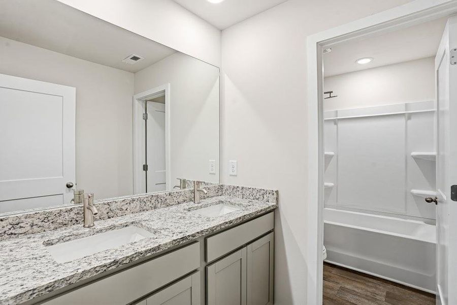 Furnished interior view inside a new home in Southern Hills, McDonough (Image 6).