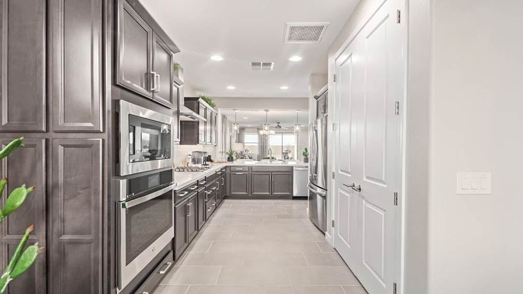 Furnished interior view inside a new home in Paradisi, Surprise (Image 10). Furnished interior view inside a new home in Paradisi, Surprise (Image 10).