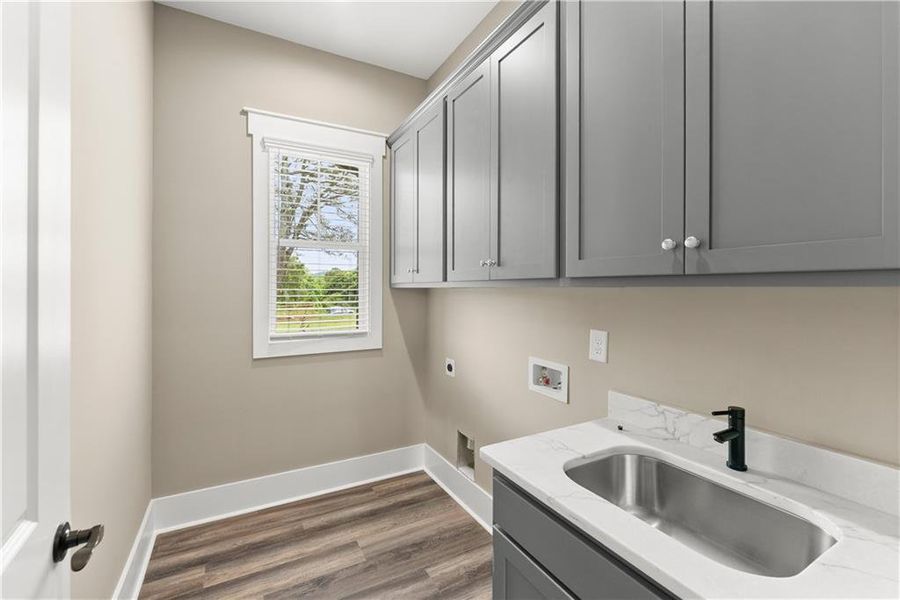Furnished interior view inside a new home in , Cumming (Image 9). Furnished interior view inside a new home in , Cumming (Image 9).
