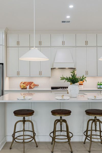 Furnished interior view inside a new home in , Mount Pleasant (Image 12).