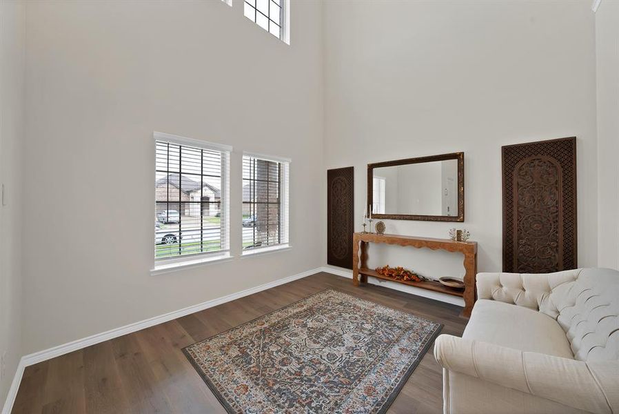 Furnished interior view inside a new home in , Aubrey (Image 6). Furnished interior view inside a new home in , Aubrey (Image 6).