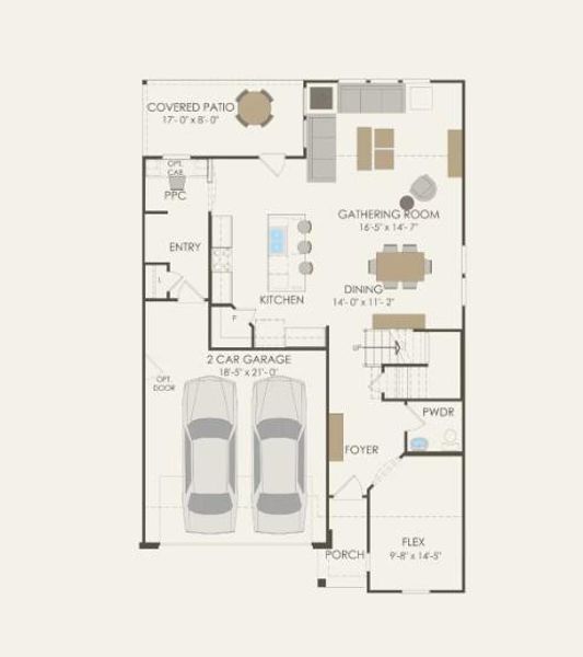 Pulte Homes, Lochridge floor plan